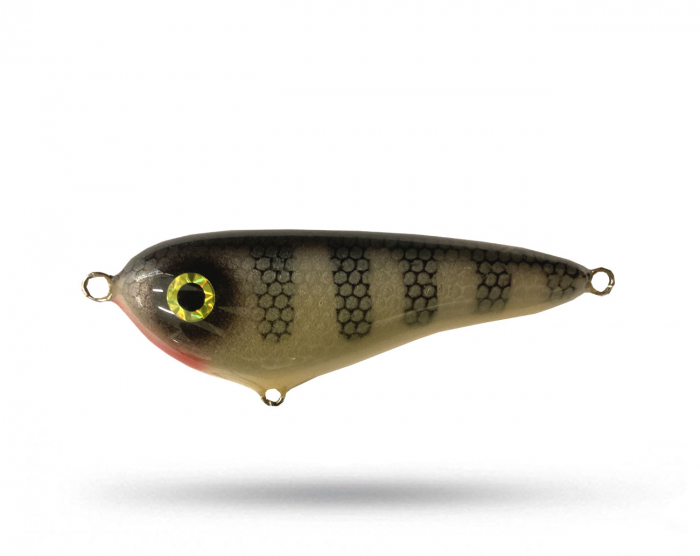 Smuttly Dog Dropbelly - Grey Perch i gruppen Fiskedrag / Jerkbaits hos Örebro Fiske & Outdoor AB (Dropbelly5 GreyPerch)